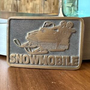 Vintage 1975 Adezy Denver Brass Buckle